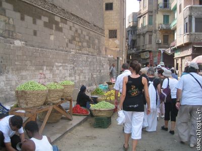 Le marché dans le Caire médieval