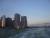 Le soleil se couche sur la baie de Manhattan