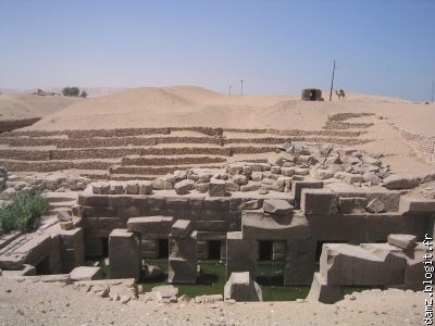 Temple plus ancien dans le complexe d'Abydos