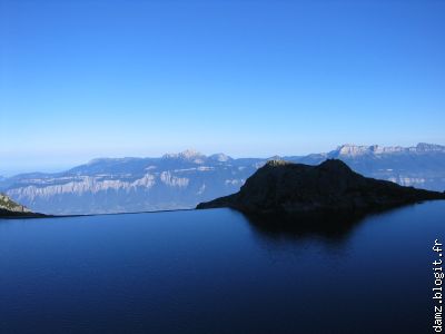 Le lac du Crozet à 2000 m après 2h de marche
