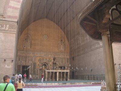 Interieure de la Mosquee du Sultan Hasan
