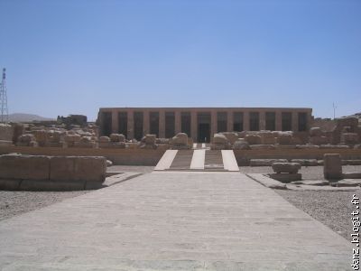 Le temple d'Abydos