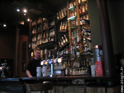Le premier, le "Ben Nevis" bar à whisky